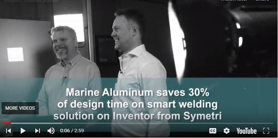 Spela Marine Aluminium - 2D 3D Video.