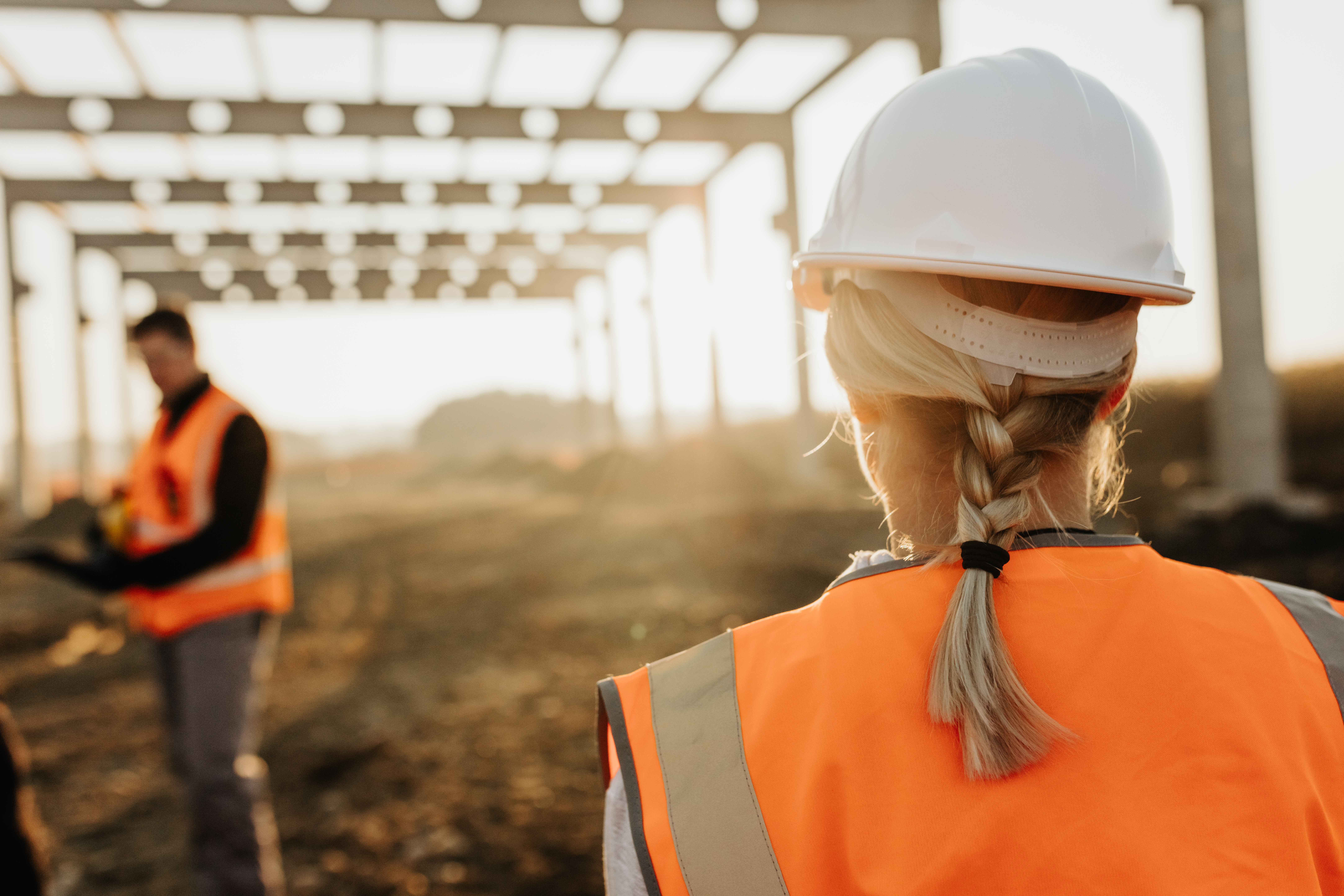 Construction Workers Steel Structure